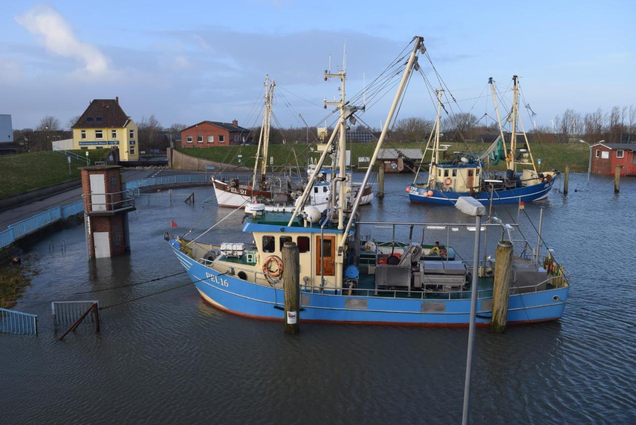 Heimathafen Ueber Hafen-Pub Apartamento Pellworm Exterior foto