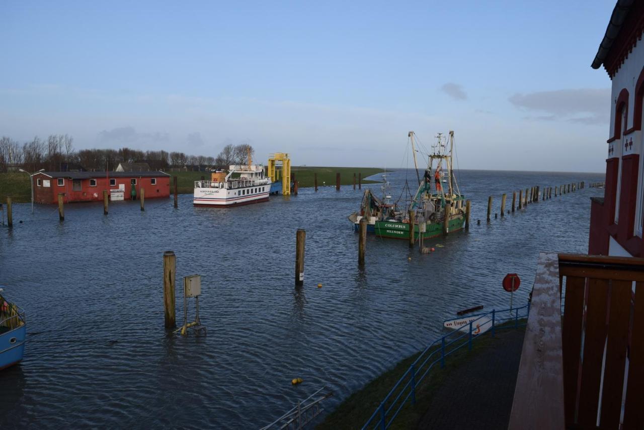 Heimathafen Ueber Hafen-Pub Apartamento Pellworm Exterior foto
