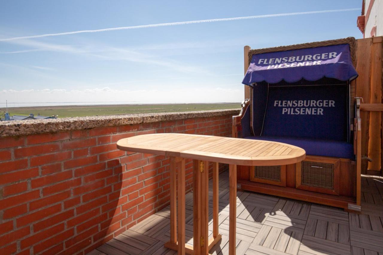 Heimathafen Ueber Hafen-Pub Apartamento Pellworm Exterior foto